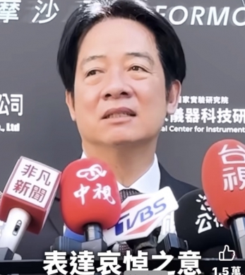 拚命救災｜身受傷痛仍堅持八天沒有離開災區，總統賴清德代表國家感謝林老闆熱心助人的大愛精神，也向林先生的不幸離世表達哀悼之意，希望家屬節哀。