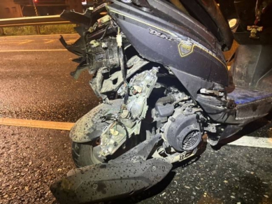 酒後騎車｜臺9線富源段路口，機車、小轎車交叉撞，騎士無意識送醫急救！