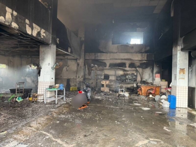 高雄工廠煮魚翅爆炸3人急逃生