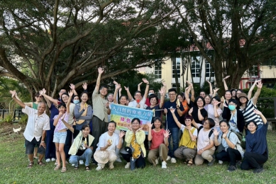 彰基醫學中心推動「綠色處方箋」。(照片彰基提供)