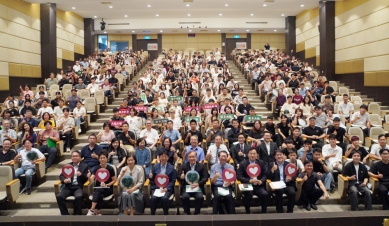 大葉舉辦國際新生研習。（照片大葉提供）