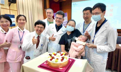 臺大醫院雲林分院成功搶救新生兒先天性橫膈膜疝氣 睽違5年再有小兒外科醫師進駐 打造兒科急重症堅實陣容！
