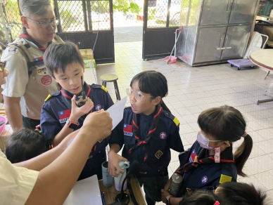 南投縣童軍齊聚鯉魚潭　挑戰自我迎向國際視野開訓