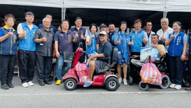忠義。愛國。服務。奉獻｜臺東縣青溪總會舉辦弱勢家庭救助物資發放公益活動