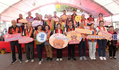 「2025年彰化縣媽祖祈福文化節」,本月21日社頭枋橋頭天門宮登場。(照片縣府提供)