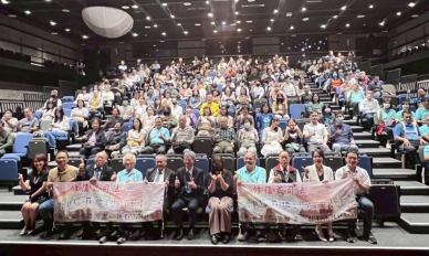 「修復式司法影展」彰化檢察署放映法國電影「那些受傷的臉孔」。（照片彰檢提供）