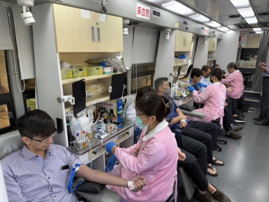 中油公司大林煉油廠舉辦愛心捐血活動