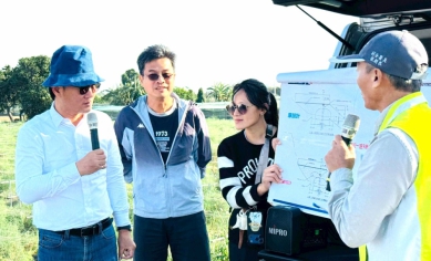 雲林立委劉建國緊盯濁水溪下溪墘堤防整治工程 獲水利署四河分署承諾明年4月提前完工