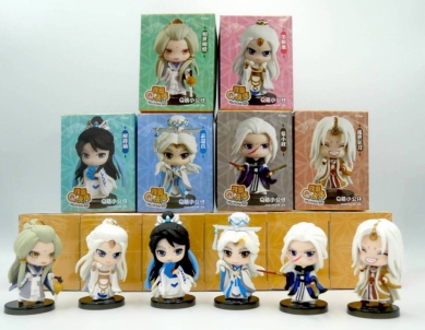 中捷霹靂布袋戲周邊商品 素還真、一頁書 即日起在豐樂公園站開賣