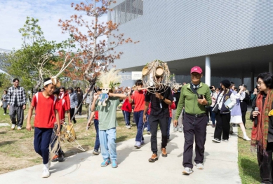 藝術盛會 中美館「萬物的邀約」跨國共創多元藝術 印尼紙月亮×博屋瑪國小《與自然一起說故事》
