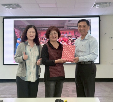 大寮區公所社會課長林秀米退休歡送會