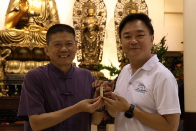 高哲翰講座教授祝賀彭正中榮任新北警局板橋分局長　專業領導並進、全面提升治安效能