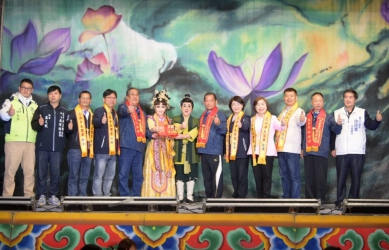 傳統藝術饗宴 2026台中市傳統藝術巡演明華園經典喜劇 潭子大富宮耀眼登場