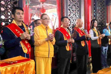 濟公活佛到台80周年 嘉義義竹修緣禪寺舉辦全國宮廟聯合祈安慶典 縣長翁章梁等人祈福台灣平安、嘉義穩健推進！