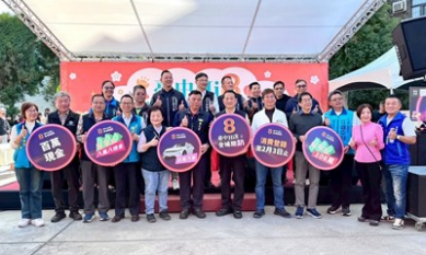 馬年新春大禮 消費236元就抽中百萬汽車 台中Hi8好運齊發 豐原樂天宮開出百萬大將