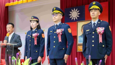 嘉義縣警察局朴子、中埔、竹崎分局卸、新任分局長交接 縣長翁章梁感謝榮調同仁任內貢獻 歡迎新任分局長加入縣政團隊！