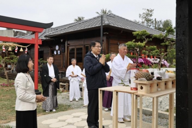 日本重機神社首度海外落腳台南 入魂儀式為台日重機觀光開啟新篇章