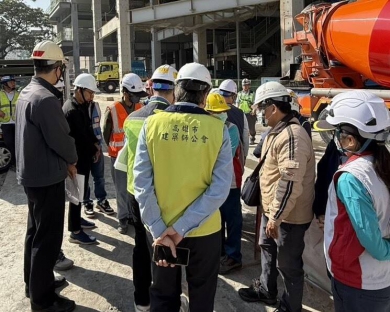 高雄啟動工安巡檢210處工地未發現重大缺失