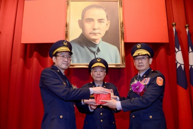 警政署長張榮興「發揮刑事魂」高哲翰講座教授銓釋分析