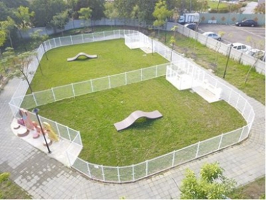 大里區首座「毛小孩專區」啟用 永隆寵物公園打造萌寵友善新天地