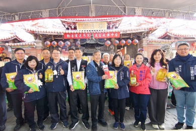 取之社會回饋社會　樂成宮辦理「慈悲傳遞・寒冬送暖」公益行動