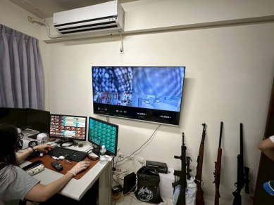 高雄豪宅藏博弈機房「擁槍」壯膽2個月洗錢上億