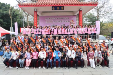 頭份永貞宮文昌帝君第20屆開中門活動　縣長鍾東錦勉勵士子勤學向上 回饋社會