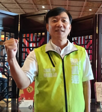 初選民調落榜前高雄市副議長蔡昌達向支持者致歉