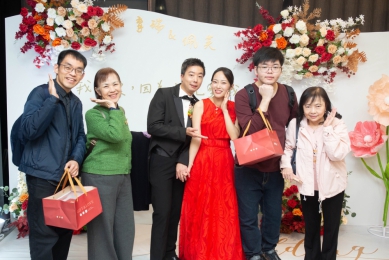 三指歌后蔡佩芙  婚宴指定再耕園庇護工場喜餅  讓喜餅分享甜蜜也傳遞公益與溫暖