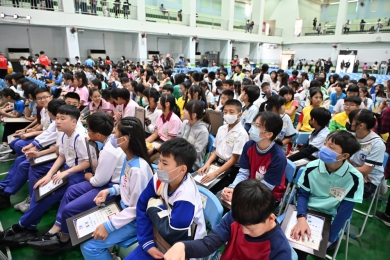 彰化縣府表揚462名國小模範兒童。（照片縣府提供）