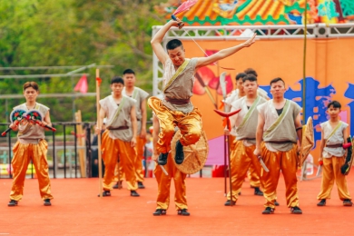高雄內門宋江陣頭初賽七強出爐 4月4日紫竹寺決賽
