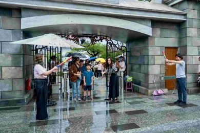 開幕甫八個月  台版迪士尼歐樂沃築夢城堡迎來第100萬遊客 桃園幸運兒享一家三代一年免費入園