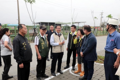 華麗轉身 黃偉哲視察全台首座「公園化」動保教育園區