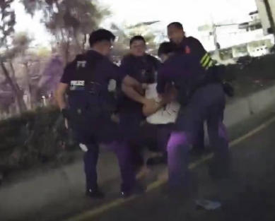 高雄警匪街頭追逐10公里逮捕百公斤通緝犯