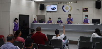 法務部彰化分署「卦山法拍市集」登場。（照片分署提供）