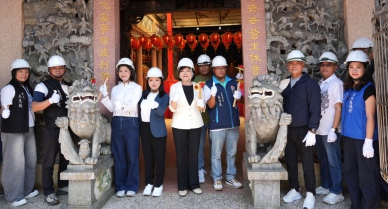 雲林四湖縣定古蹟章寶宮修復工程動工 守護國寶級珍貴彩繪文化資產