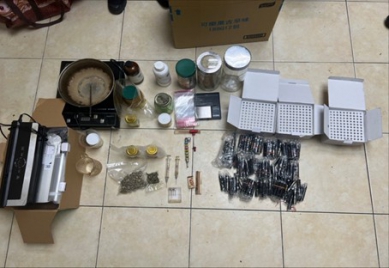 飛象過河前往桃園緝毒    警三幹員查獲大批毒品