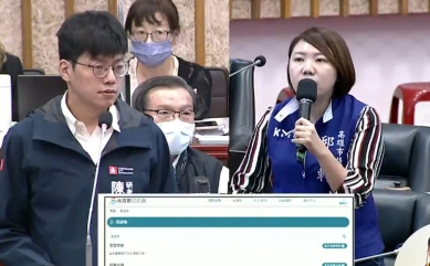 市議員邱于軒問「雄碳幣」市府局處首長全答不出來