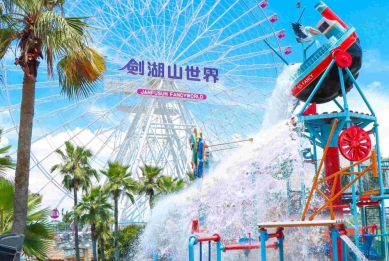 雲林劍湖山五一連假三響砲！ 水樂園提早開放、花樣女神99元、5/1限定狗狗首度逛樂園〜