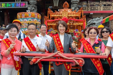 敦和宮趙天君財神爺366年聖誕　許縣長為民祈福