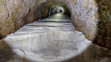 高雄林園日軍戰備隧道藏秘境水龍洞出現梯田奇景
