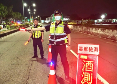 雲林縣警局取締「毒駕」零容忍！ 新制實施後48小時內 強力取締毒駕6件6人 展現警方防制毒駕、維護用路人安全決心！