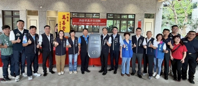 四張犁萬善堂回饋地方、關懷公益 善心資源挹注北屯消防量能 中市消防局感謝支持守護安全
