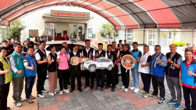 守護1.8萬居民安全! 中市補助大雅三里聯防里隊汰換巡邏車 民政局長吳世瑋:打造更堅實安全防護網