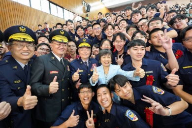 警專43期畢業生將全面投入第一線治安工作 高哲翰專文