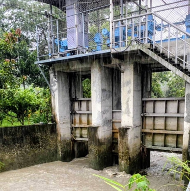 極端豪雨致美濃積淹水農水署高雄管理處應變協助地方排水