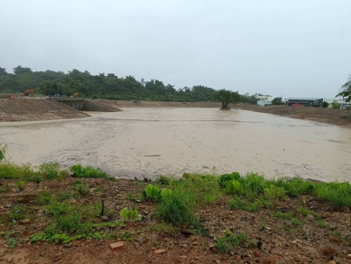 高雄劇烈豪雨直逼強颱滯洪池發揮功效未釀巨災