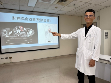 68歲男肺癌術後8年再罹食道癌　醫提醒高風險族群同步胃鏡篩檢