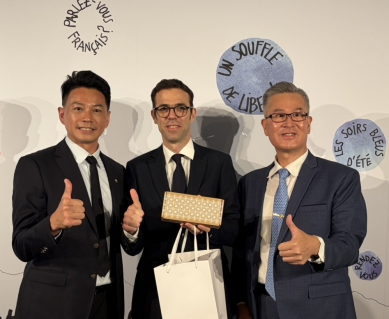 中市府出席法國國慶酒會 深化台法夥伴關係、攜手拓展經貿文化交流