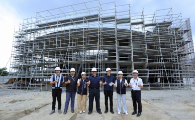安藤忠雄建築研究所代表來台檢視工程進度 「童書之森．台中」逐步實現閱讀夢想